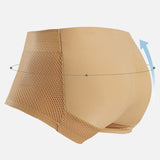 Jockmail Men's Padded Shapewear Hip Enhancer Butt Lifter Boxer Briefs Enhancing Underwear Control Panties Underpants Fake Ass Mart Lion   