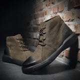 Men's Leather Boots Winter Shoes Leather Ankle Men's Boots