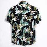 Summer Men's Beach Hawaiian Shirts Casual Vacation Street Short Sleeve Street Shirts Tops Mart Lion   