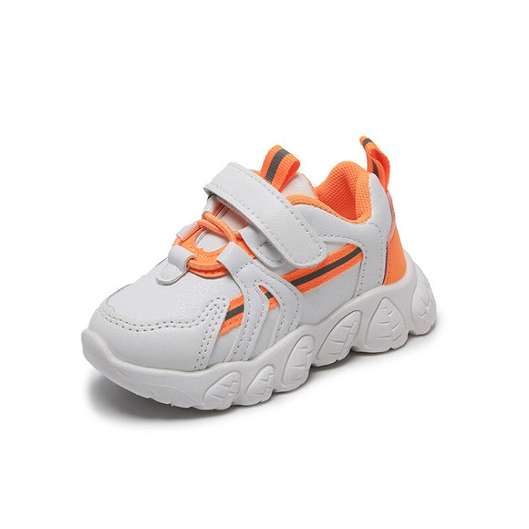 Children Casual Sport Shoes Girls Boys Wear-resistant Running Sneakers Kids Lacing Anti-slip Breathable Footwear Mart Lion   