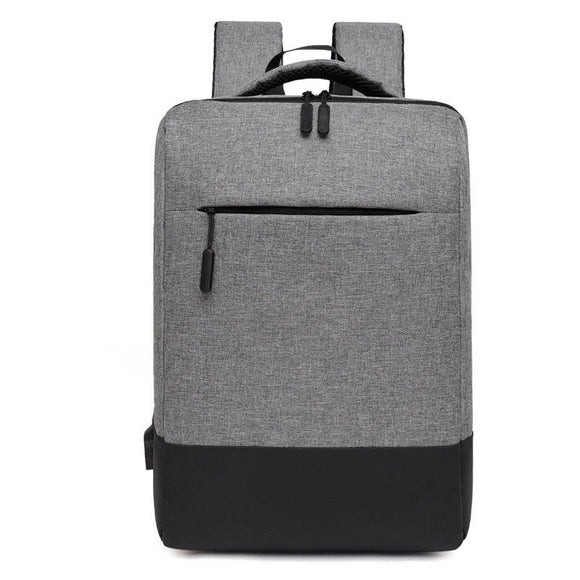 Backpack Men's Multifunctional Laptop Notebook Backpack USB Charging Waterproof Film Travel Backbag Casual Mart Lion Dark Grey  