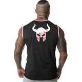 Bodybuilding Tank Tops Men's Gym Fitness Sleeveless Shirt Stringer Singlet Summer Casual Printed Undershirt Vest Mart Lion   