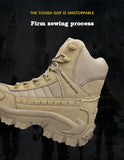 Winter Footwear Military Tactical Men's Boots Special Force Leather Desert Combat Ankle Army Shoes