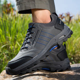 Padded Outdoor Men's Sneakers Breathable Trail Running Shoes Trekking Hiking Male Sports Shoes Tactical Men's Mart Lion   