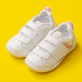 1-3Years Infant Toddler Shoes Girls Boys leather white Shoes Baby Kids Shoes Non-slip Soft Bottom Sneakers Mart Lion white pink 22 