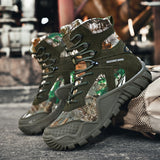 Camouflage Hiking Boots Men's Winter Walking Hiking Shoes Mountain Sport Trekking Sneakers Hunting Mart Lion   