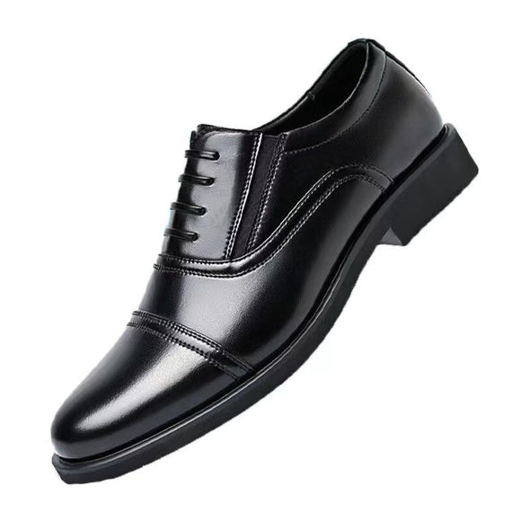  Men's Dress Shoes Spring Wedding Office Leather Three Joint Leather Mart Lion - Mart Lion