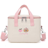 Multifunctional Mother Baby Bag Diaper Bags Waterproof Bear Embroidery Thermal Mommy Bag Food Storage Bags Mart Lion Pink  