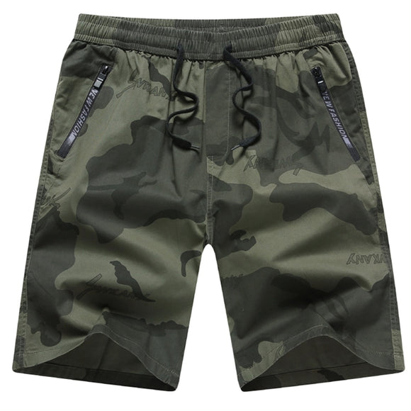 Men's Military Cargo Shorts Streetwear Army Camouflage Tactical Joggers Shorts 100% Cotton Work Casual Beach Short Pant Mart Lion Military XL 