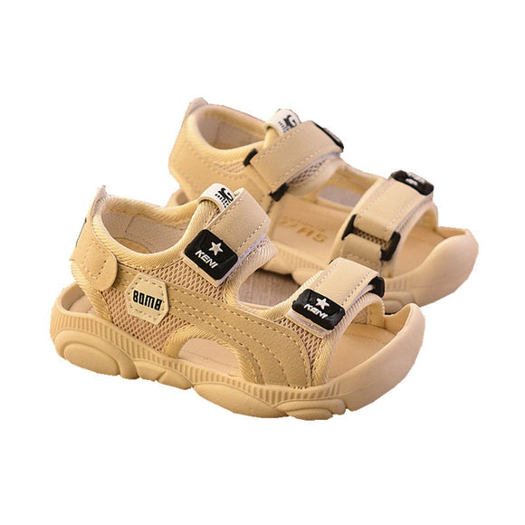  Summer Children Shoes Boys Soft Soles Beach Male Baby Baotou Anti-kick Sandals Princepard Summer Mart Lion - Mart Lion