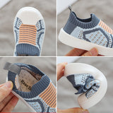  Girls Boys Casual Shoes Infant Toddler Baby Kids Non-slip Soft Bottom Stitching Color Sneakers Mart Lion - Mart Lion
