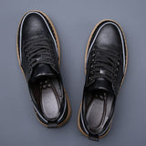 Luxury Men's Shoes Male Sneakers Genuine Leather Breathable Walking Tennis Shoes Zapatos De Hombre Casual Shoes Mart Lion   
