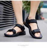Men's Sandals Summer Shoes Trendy Slippers Breathable Beach Flip Flops Casual Slip-on Flats Sandals Mart Lion   
