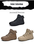 Winter Men's Military Boots Outdoor Hiking Special Force Desert Tactical Combat Ankle Work Mart Lion   