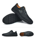 Handmade Genuine Leather Casual Men Shoes Design Sneakers Loafers Driving Mart Lion   
