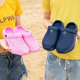 Summer Slippers Men's Women Beach Sandals Outdoor Comfy Clogs Shoes Flip Flops Mart Lion   