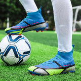 Trend Soccer Shoes Men's Professional Football Boots Futsal Soccer Cleats Outdoor Colorful Football Training Sneakers Mart Lion   