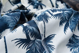 Quick Dry Casual Floral Beach Shirt Men's Summer Men's Short Sleeve Hawaiian Shirt Asian Mart Lion   