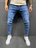 Blue Jeans Men Stretch Skinny Denim Pants Autumn Classical  Jeans Mart Lion DY8837 S China