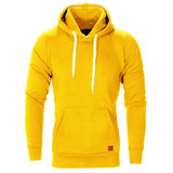 Men's Hoodies Sweatshirts Leisure Pullover Jumper Jacket Mart Lion Yellow S 
