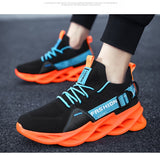  Summer Men's Breathable Running Shoes Blade Running Sneakers Lightweight Mesh Walking Gym Mart Lion - Mart Lion