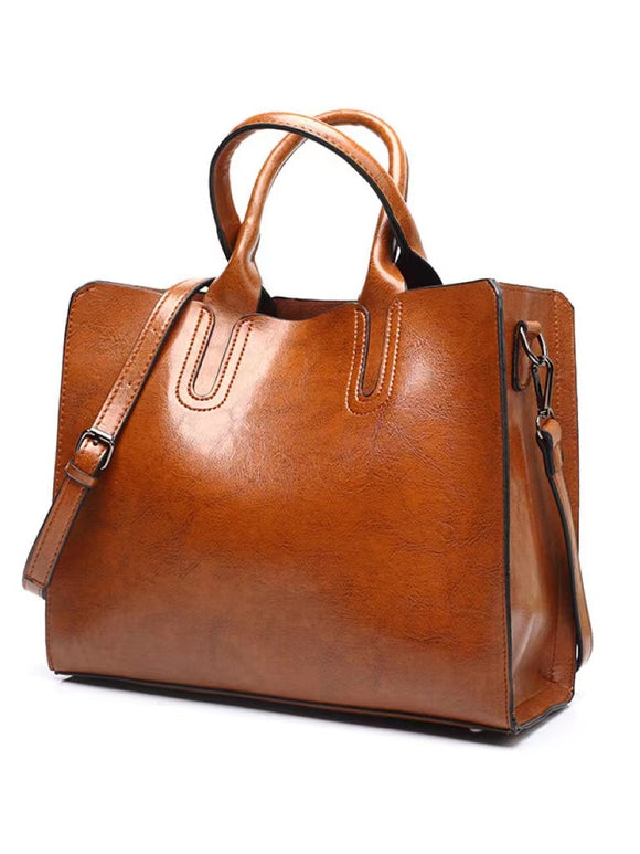  Casual Bag For Women Pu Leather Shoulder Bags Female Vintage Crossbody Purses And Handbags Luxury Designer Mart Lion - Mart Lion
