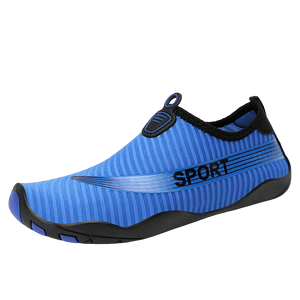 Gym indoor powerlifting squat shoes men's yoga women's skipping rope exercise treadmill Pilates five-finger water Mart Lion BLUE 35 