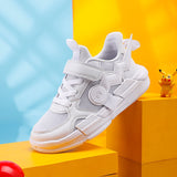 Pokemon Kids Sneakers Anime Pikachu Sport Running Shoes Basketball Breathable Tennis Shoes Casual Children Lightweight Mart Lion   