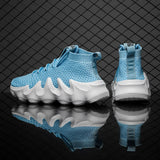  Summer Designer Mesh Sock Casual Sneakers Shoes Men's Breathable Light Sports Training Jogging Mart Lion - Mart Lion