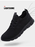 Damyuan Hot-selling Classic Casual Sneakers for Men&#39;s Mesh Breathable Elastic Lace Shoes Male Workout Sports Running Shoes 48  MartLion
