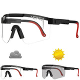 Adult Photochromic Cycling Sunglasses Men's Women Outdoor Sport Eyewear Mtb Bike Bicycle Goggles UV400 Glasses Mart Lion CB7  