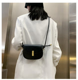 Retro Crossbody Bags Female Bags Trendy Tide Net Red Trend ins Saddle Bag Shoulder Bag Mart Lion   