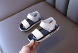 Summer Children's Non-slip Breathable Sandals Boys Casual Soft-soled Beach Shoes Simple Open-toed Baby Sandals Mart Lion   