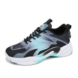 Fujeak Light Trendy Men's Shoes Sneakers Breathable Mesh Outdoor Non-slip Running Mart Lion Black 39 
