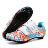 Women Cycling Shoes Mtb Shoes Self-Locking Bicycle Racing Bike Road Ladies Sneakers Mart Lion   