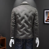 Winter Men's Blazer Parkas Down Jacket Brand 90% White Duck Down Lightweight Warm Business Office Casual Male Coat Mart Lion   