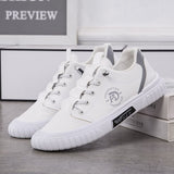 Men's Shoes Pu Casual Shoes Super Fiber Leather Driving and Cross Border Mart Lion white 39 