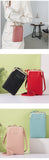  Small Crossbody Bags Women Mini PU Leather Shoulder Messenger Bag For Girls Yellow Bolsas Ladies Phone Purse Zipper Flap Mart Lion - Mart Lion