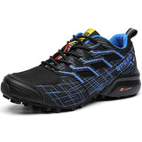 Men's Running shoes Outdoor Lightweight Air cushion Marathon Sneakers Jogging Training Travel Casual Sport Shoes Mart Lion K200 black blue 39 