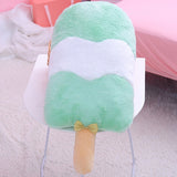 50CM design 3D sweet ice cream pillow cushion car waist support cushion Soft Plush Stuffed Doll Toys Creative Pillow Mart Lion C  