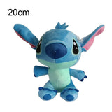 10pcs/lot 20cm cute Soft Stitch Stuffed plush toy cartoon anime Lilo Stitch Plush Toys Mart Lion 20cm blue  