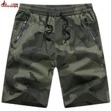 Men's Military Cargo Shorts Streetwear Army Camouflage Tactical Joggers Shorts 100% Cotton Work Casual Beach Short Pant Mart Lion   