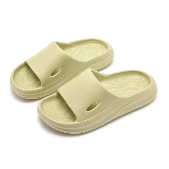 Men's Platform Slippers Shoes Unisex Summer Beach Eva Soft Sole Slide Sandals Leisure Women Indoor Bathroom Anti-slip Slides Mart Lion   