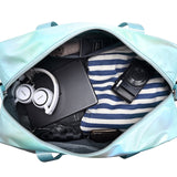 Women Travel Bag Luggage Dry Wet Separation Storage Bag Fitness Handbags Waterproof Shoulder Mart Lion   