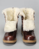 Natural Wool Winter Boots Men's Warm Cow Winter Leather Shoes Mart Lion   