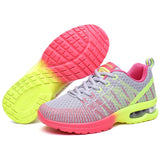 Women Men's Running Fitness Shoes Pink basket homme Breathable Casual Light Weight Sports Casual Walking Sneakers Tenis Feminino Mart Lion S861-2 35 