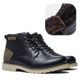 Waysle Winter Boots For Men Warm Plush  Winter Mart Lion Winter Black  DM5252 40 