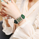 Women Watches Bracelet Black Ladies Bracelet Watch Casual Leather Quartz Wristwatch Clock Relogio Feminino Mart Lion   