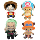 25CM One Piece Anime Figures Cosplay Plush Toys Zoro Luffy Chopper Ace Law Cute Doll Cartoon Stuffed Pendants Kids Xmas Mart Lion - Mart Lion