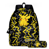 Pokemon Children's School Backpack Storage Bag Kawaii Pikachu Pencil Case Anime Doll Travel Bag Boy Of Girl Toys Xmas Mart Lion   